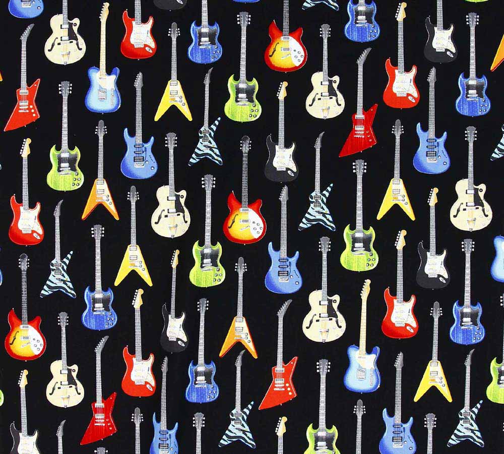 Buy music themed patchwork quilt fabrics at Quiltessential in Derbyshire UK