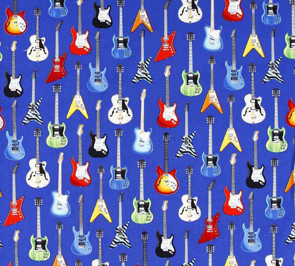 Buy music themed patchwork quilt fabrics at Quiltessential in Derbyshire UK